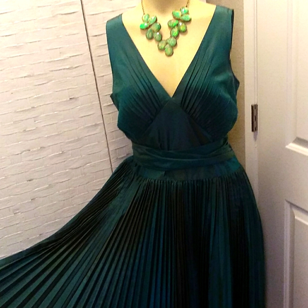 Banana Republic Teal Midi